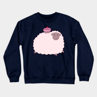 Cupcake Sheep Crewneck Sweatshirt